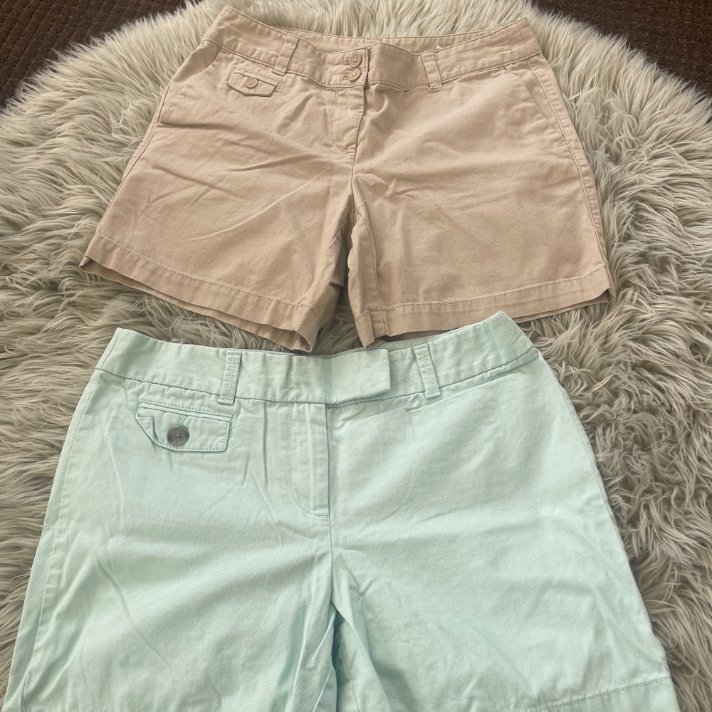 Bundle of two pairs of women’s Ann Taylor shorts, size 4